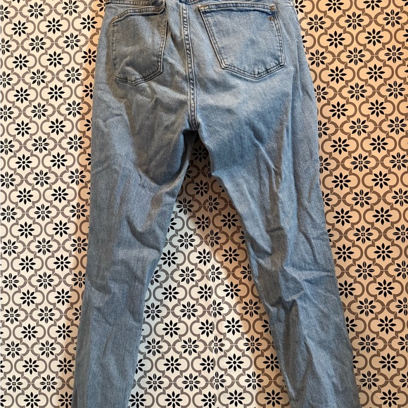Madewell Light Blue Ankle Jeans - Picture 4 of 5